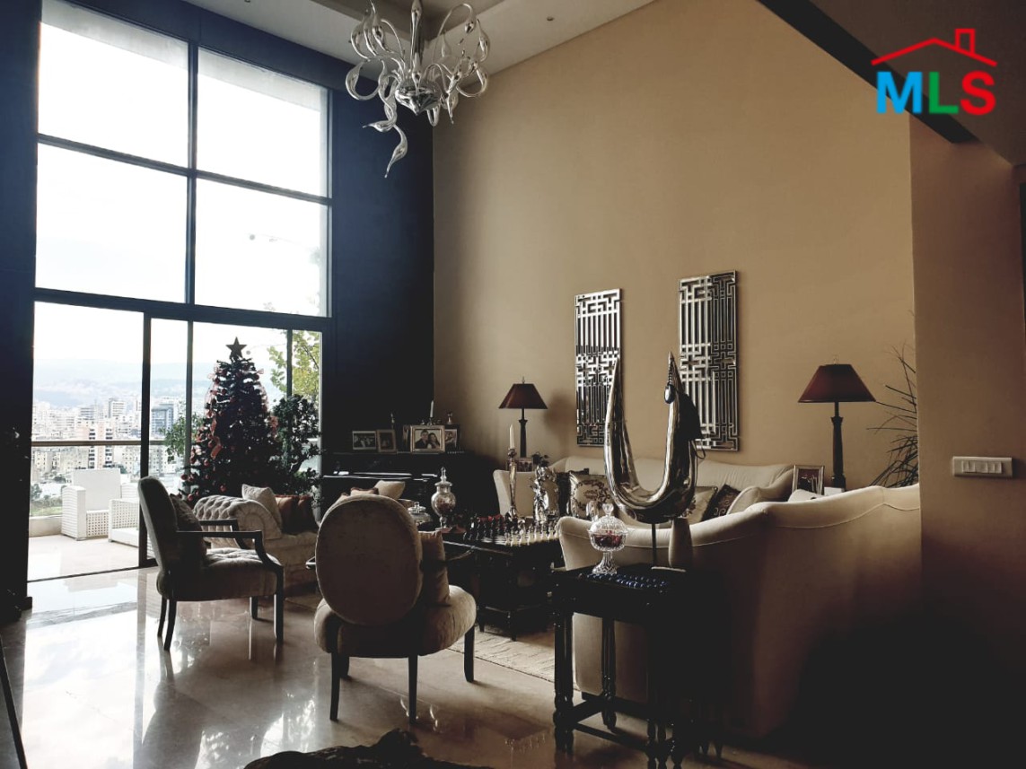 Beautiful Duplex with Open View for Sale in Achrafieh, Sioufi