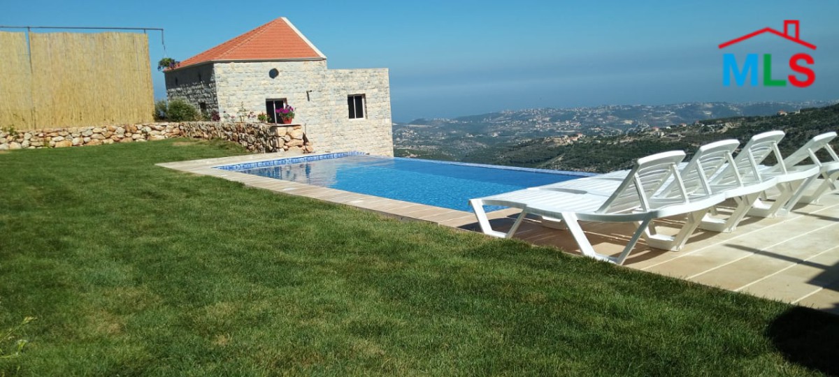 Villa for Sale in a Calm Area in Aleleh, Batroun