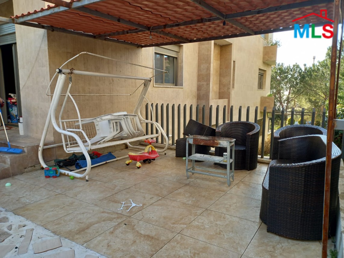 Furnished Apartment With Terrace for Sale in a Calm Area in Ajaltoun