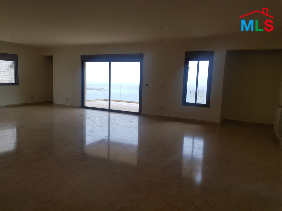 A Nicely Located Apartment for Sale in Sahel Alma with a Panoramic Sea View