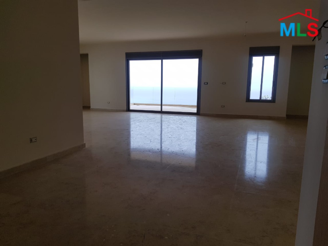A Nicely Located Apartment for Sale in Sahel Alma with a Panoramic Sea View