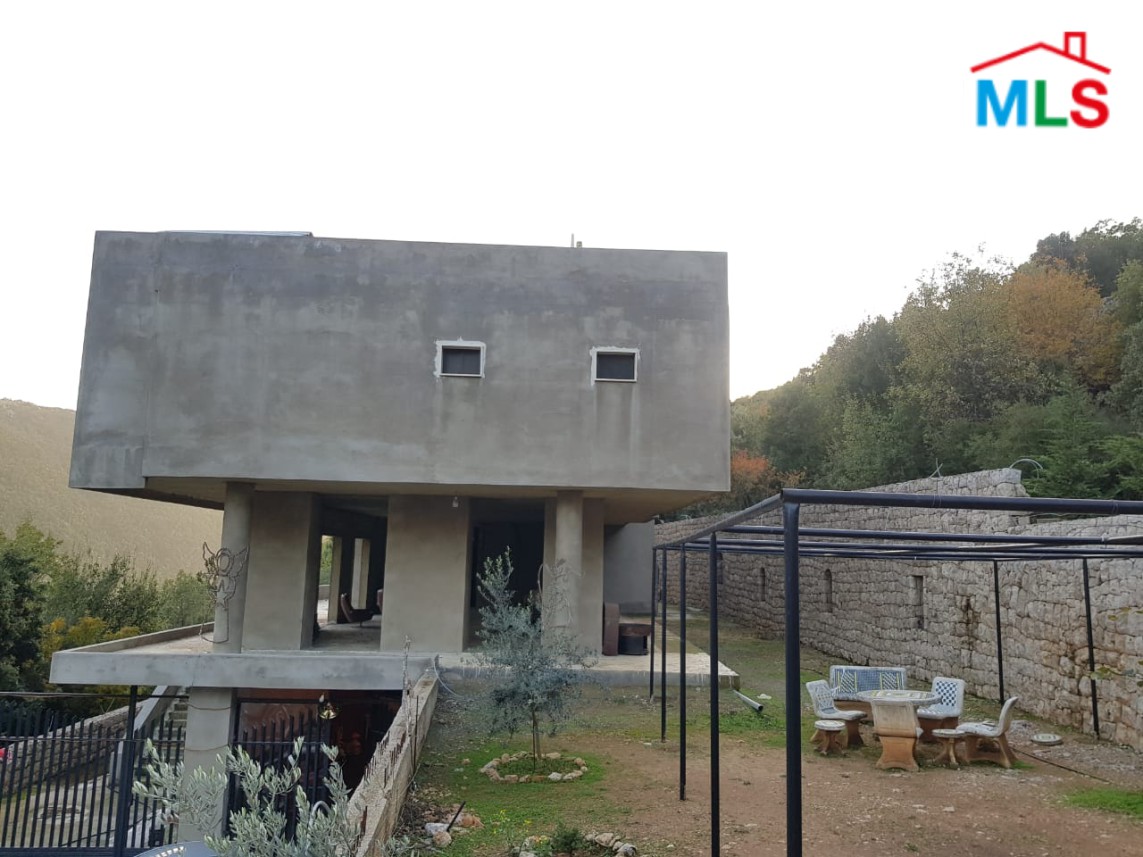 A Partly Finished Stand-Alone House with a Land for Sale in Chahtoul