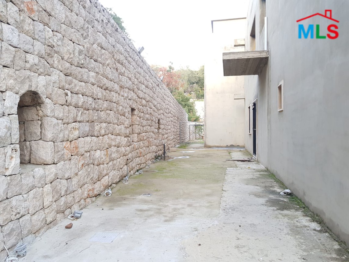 A Partly Finished Stand-Alone House with a Land for Sale in Chahtoul