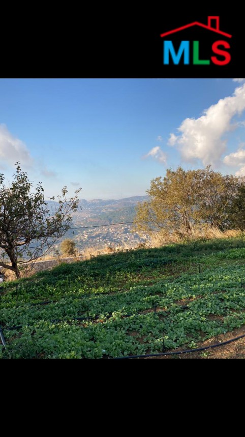 Wonderful land For Sale in Zaarour With A Panoramic View
