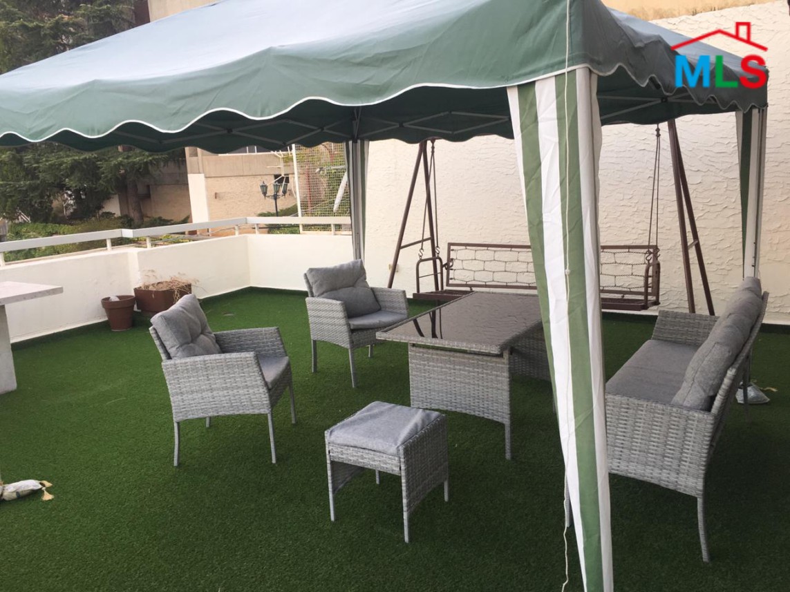 Duplex Apartment for Sale in Baabdat with Terrace Overlooking a Stunning View
