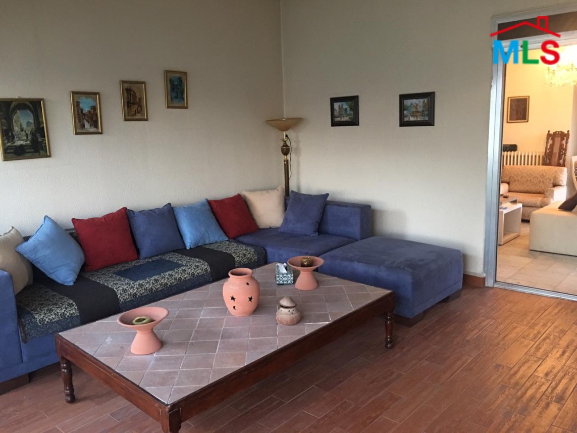 Duplex Apartment for Sale in Baabdat with Terrace Overlooking a Stunning View
