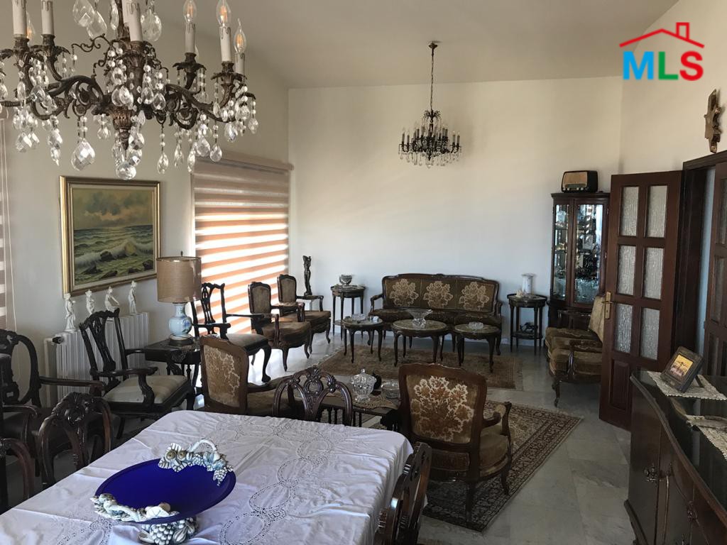 Apartment for Sale in Fanar with A Terrace Overlooking a Beautiful Sea View