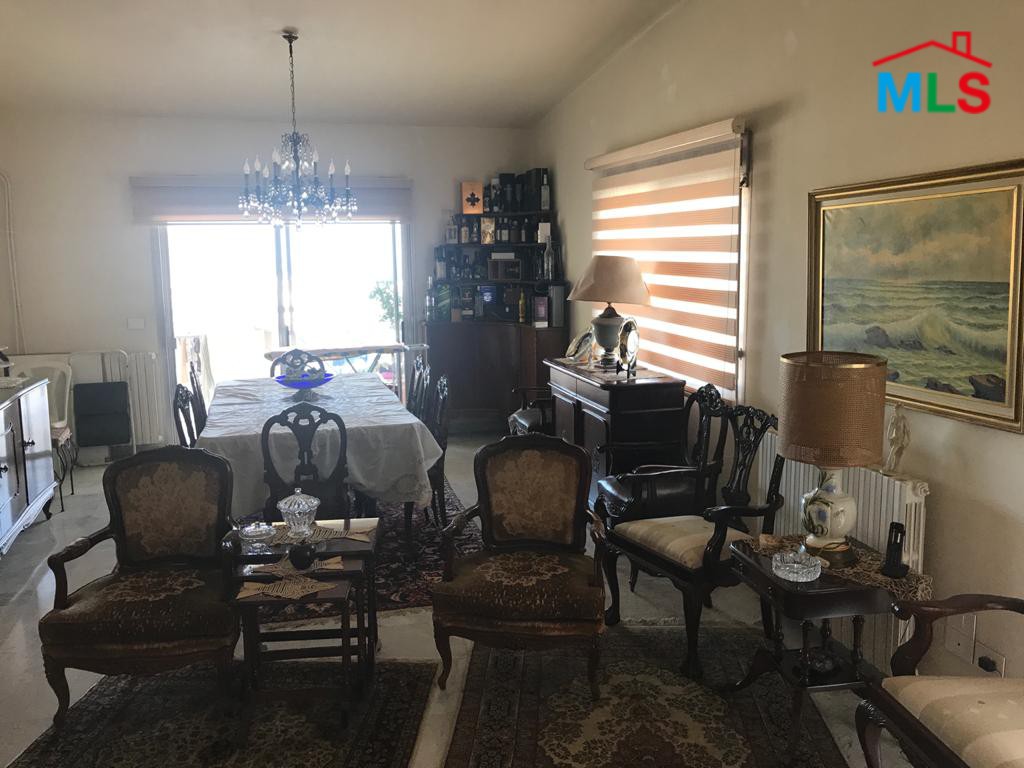 Apartment for Sale in Fanar with A Terrace Overlooking a Beautiful Sea View