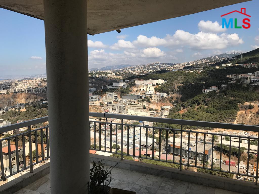 Apartment for Sale in Fanar with A Terrace Overlooking a Beautiful Sea View