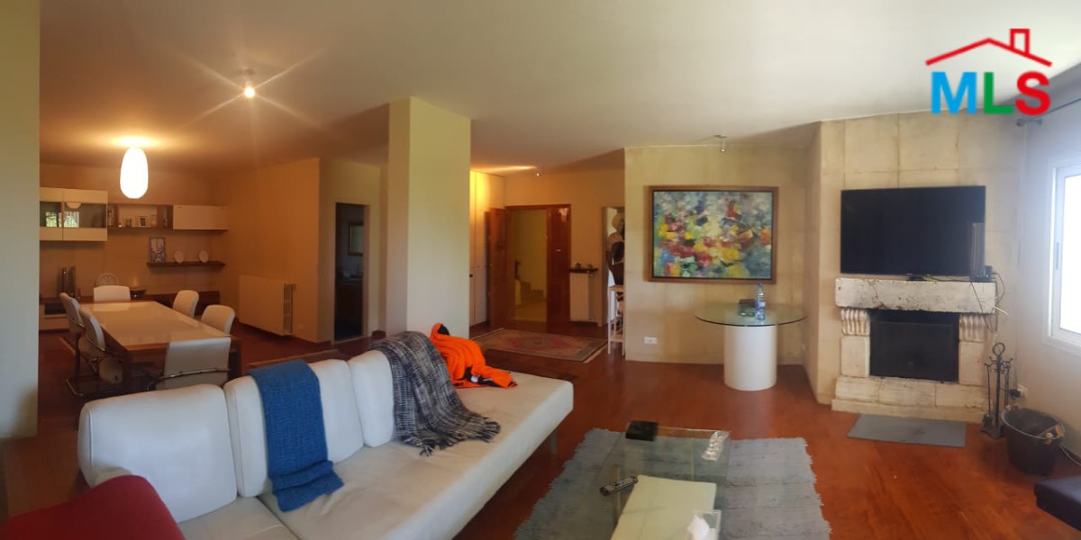 Decorated and Furnished Chalet for Sale in Plateau - Faqra