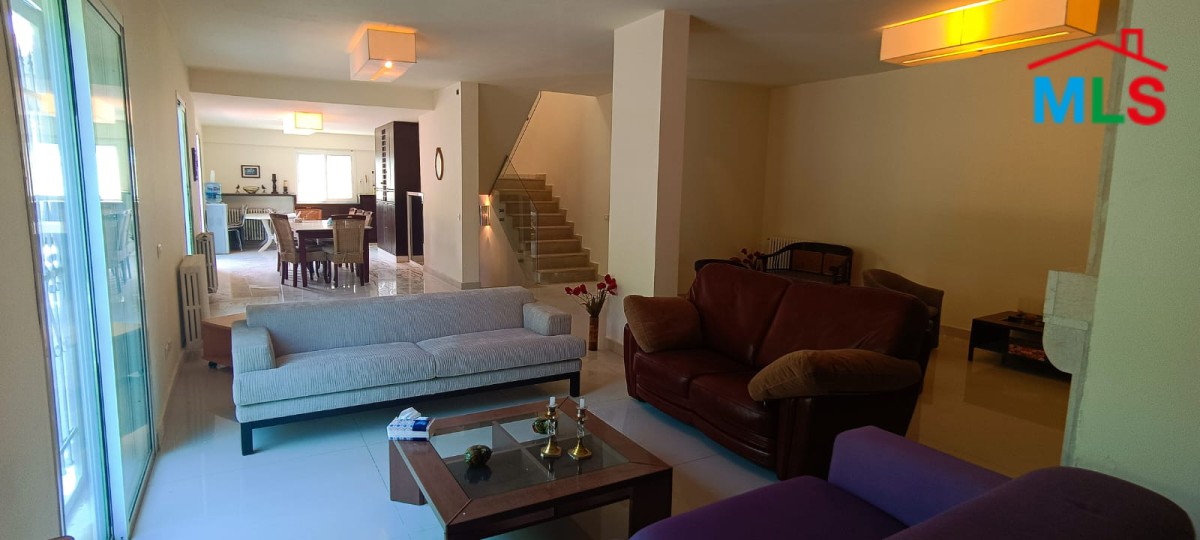 Triplex Villa for Sale in Kfarzebian Village with Garden