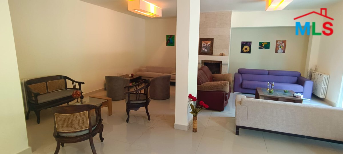 Triplex Villa for Sale in Kfarzebian Village with Garden