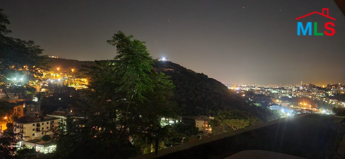 Amazing Apartment with Panoramic View for Sale in a Private Area in Zouk Mikael