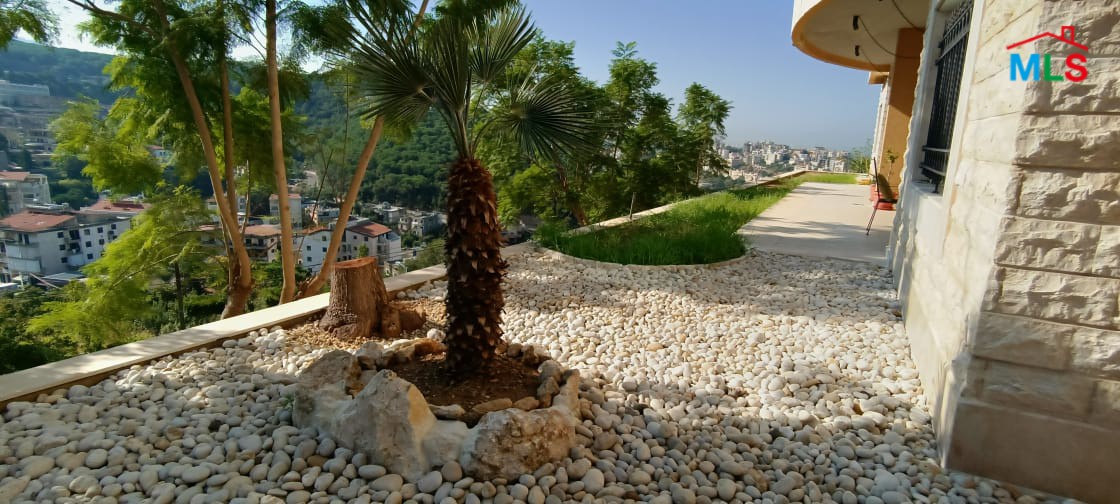Amazing Apartment with Panoramic View for Sale in a Private Area in Zouk Mikael