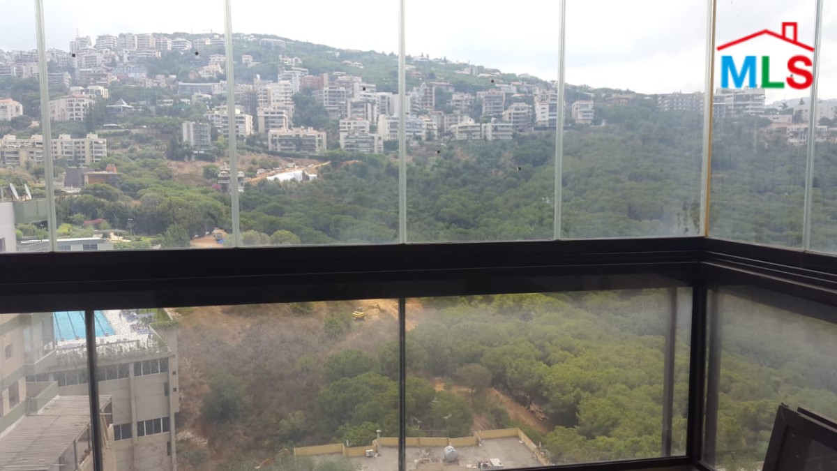 3-Bedroom Apartment For Sale in Naccache with a Mountain View