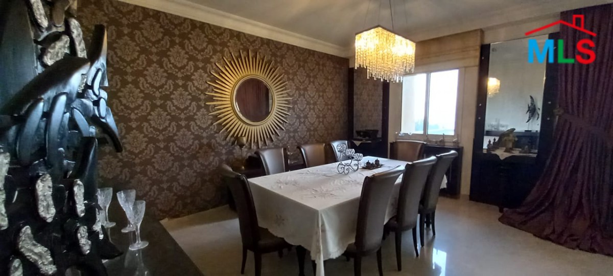 High-End and Furnished Apartment with Terrace For Sale in Haret Sakher