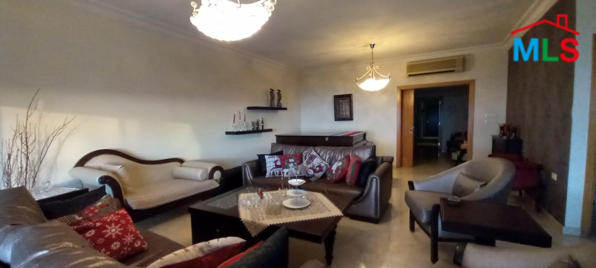 High-End and Furnished Apartment with Terrace For Sale in Haret Sakher