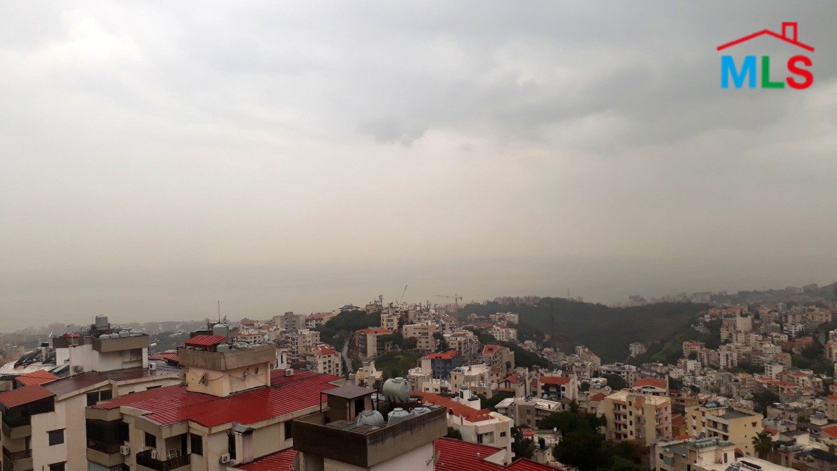 Hot Deal !! Large Apartment For Sale in Beit Chaar with a Nice View