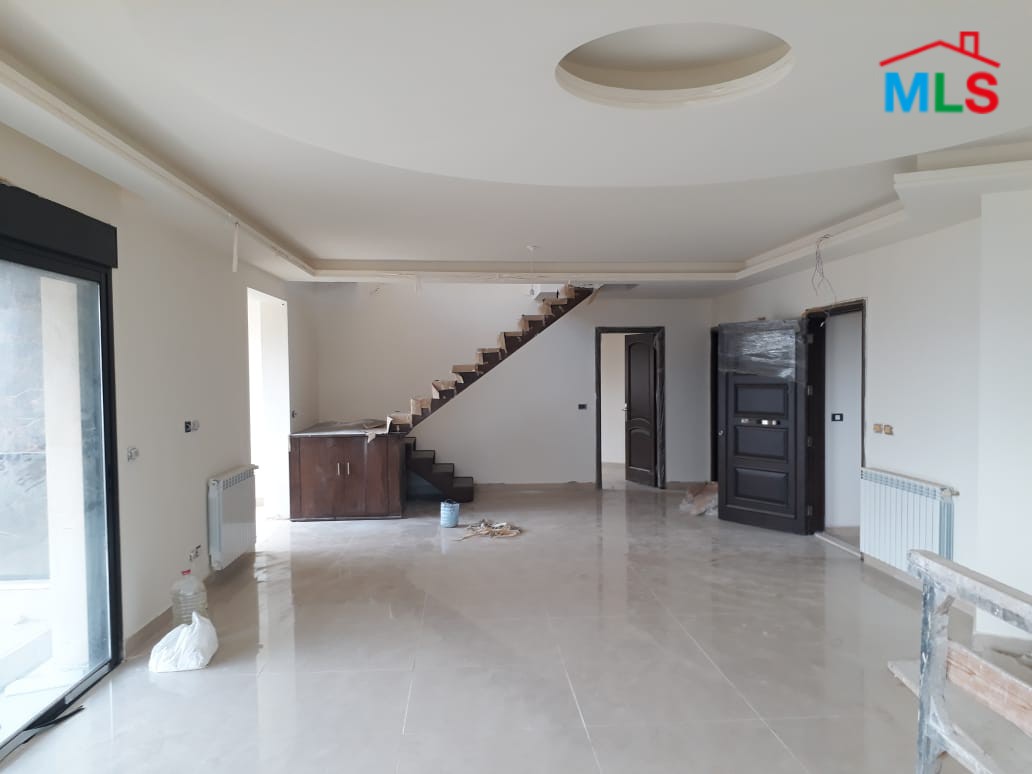 Duplex For Sale With Splendid View in a Calm Area of Baabdat