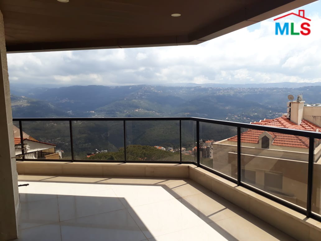 Duplex For Sale With Splendid View in a Calm Area of Baabdat