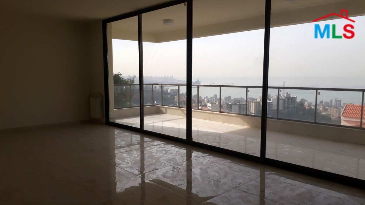 Nice Apartment For Sale in a Calm Area of Bsalim With Sea View