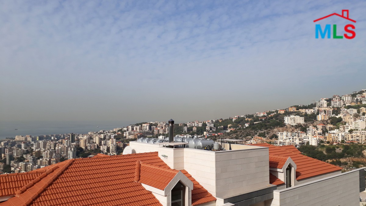 Nice Apartment For Sale in a Calm Area of Bsalim With Sea View