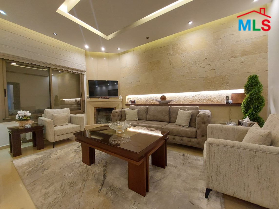 Spacious & Fully-Decorated Apartment For Sale In Basbina, Batroun