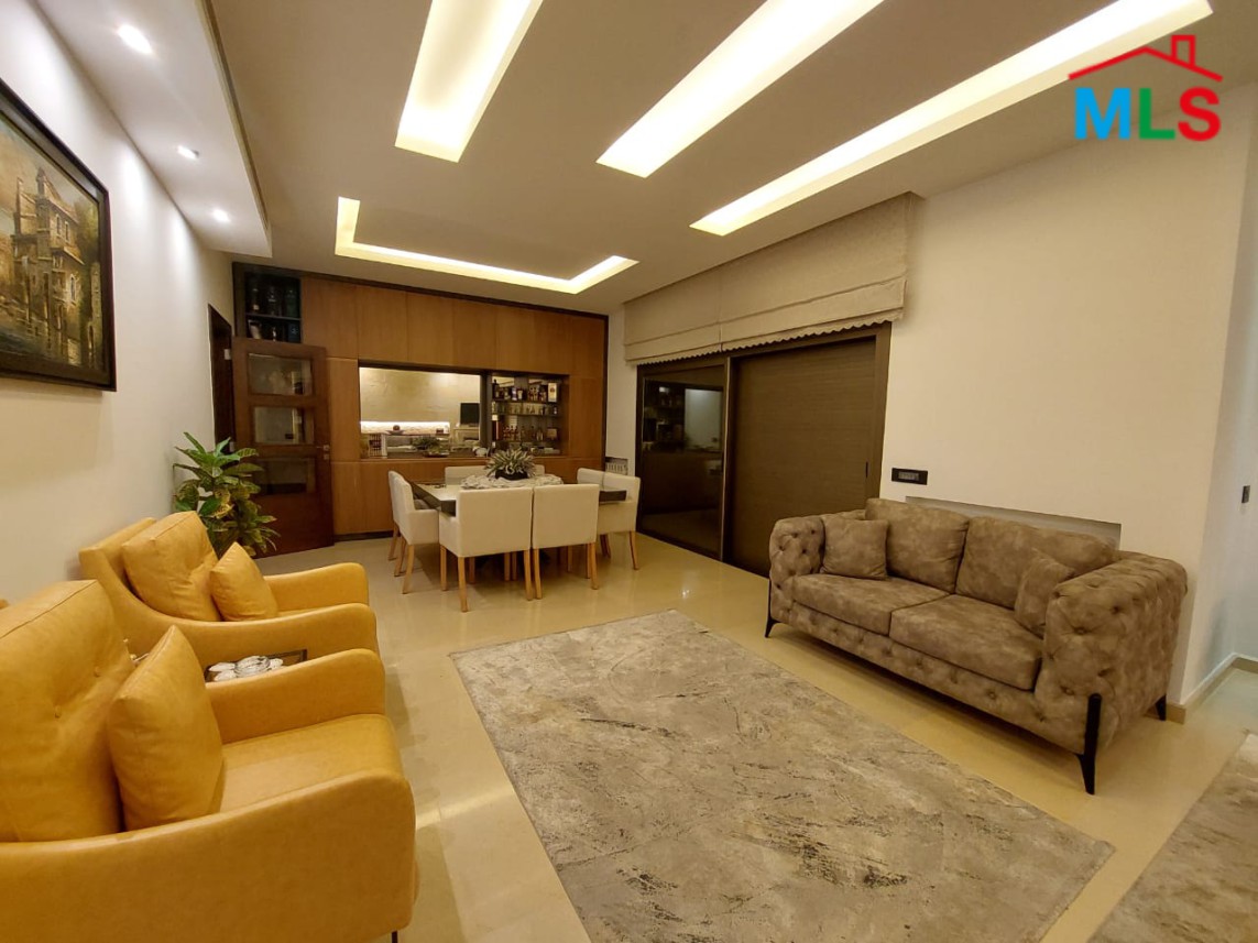 Spacious & Fully-Decorated Apartment For Sale In Basbina, Batroun