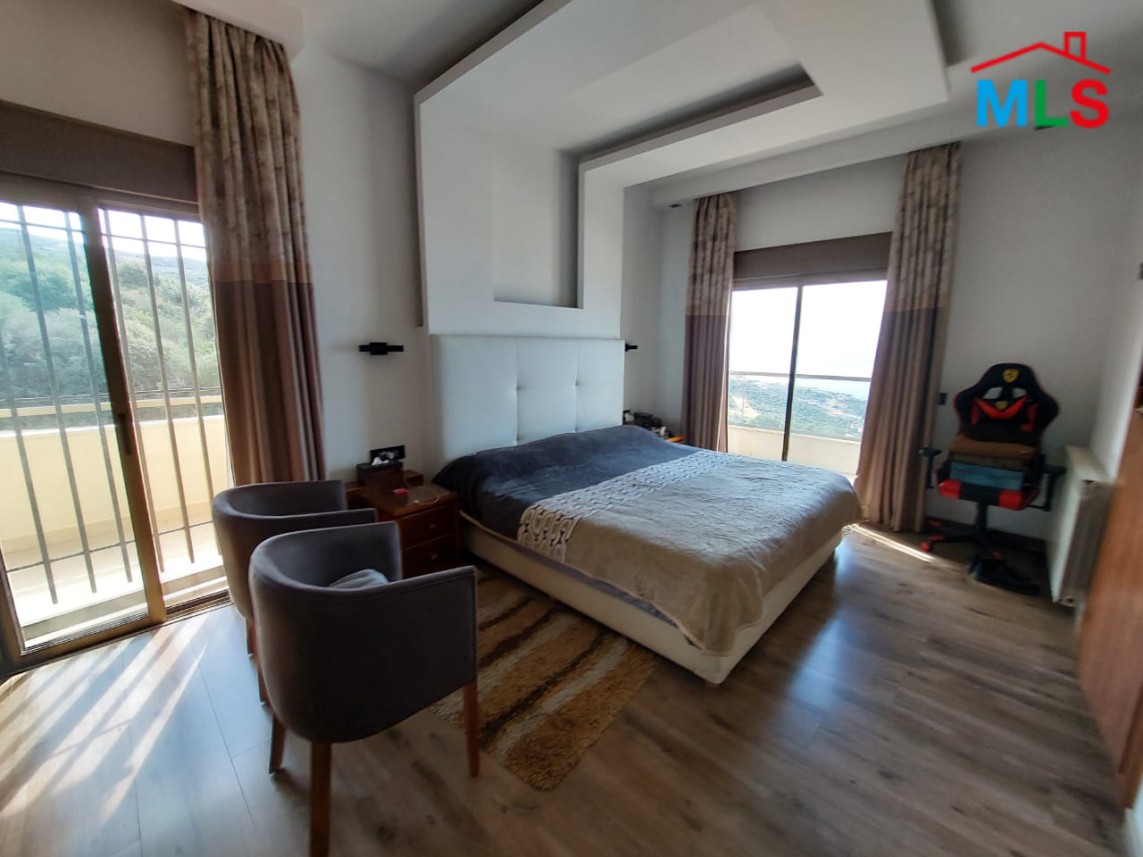 Spacious & Fully-Decorated Apartment For Sale In Basbina, Batroun