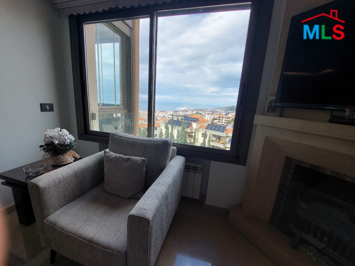 Spacious & Fully-Decorated Apartment For Sale In Basbina, Batroun