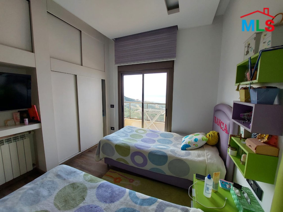 Spacious & Fully-Decorated Apartment For Sale In Basbina, Batroun