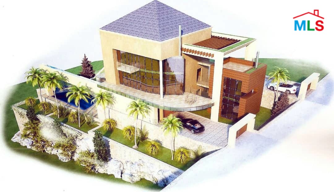 Under-Construction Villa For Sale in Fidar with an Incredible View