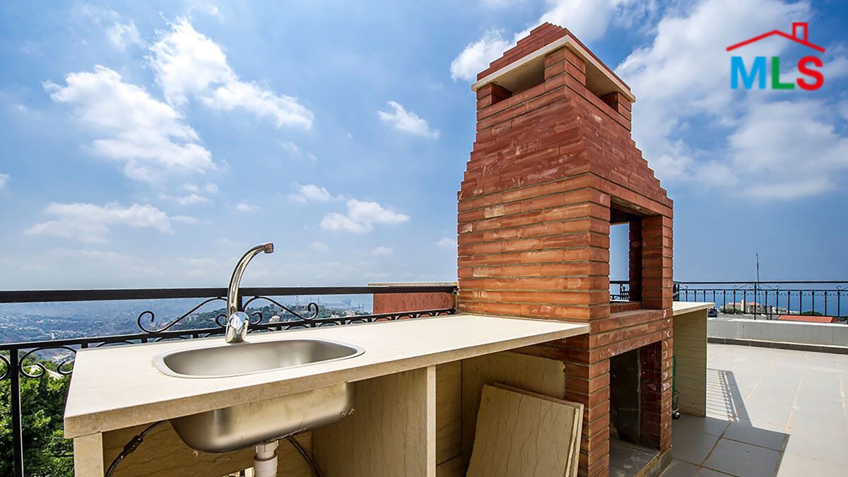 Fully Decorated & Furnished Duplex For Sale in The Heart of Bsalim