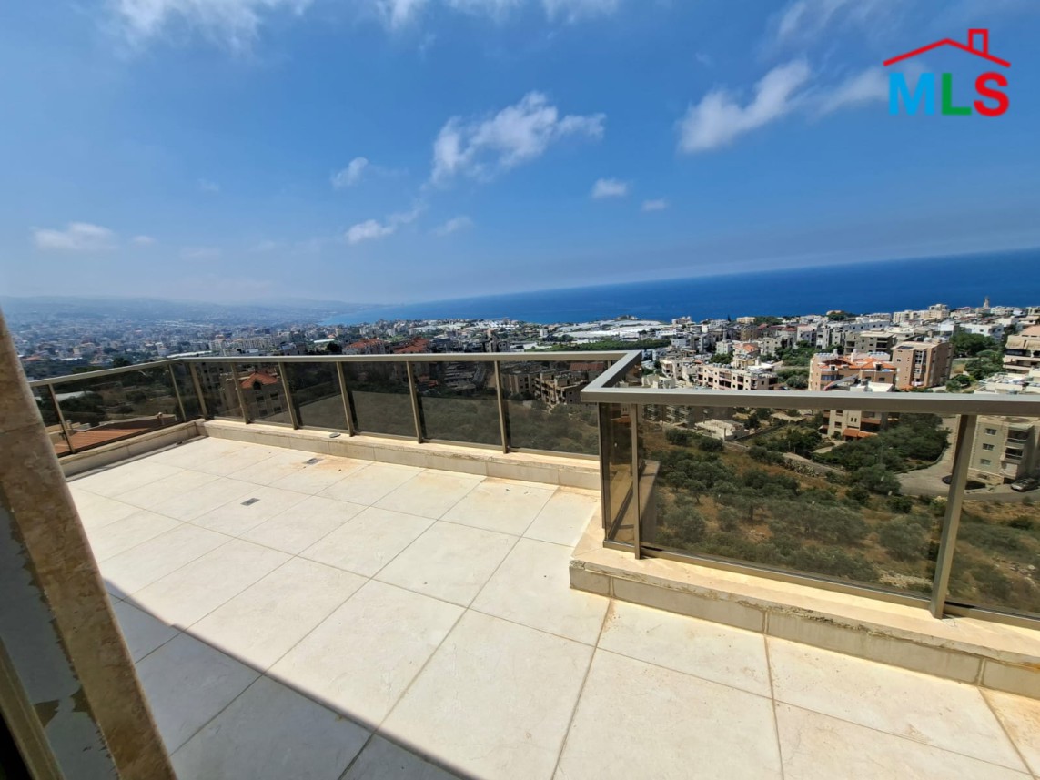 Duplex For Sale With Panoramic Sea View in Aamchit