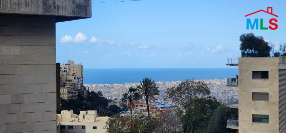 4-Bedroom Apartment Overlooking a Great Open View For Sale in Baabda