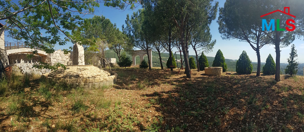 Villa For Sale In Oubaidat With Sea View & Spacious Garden