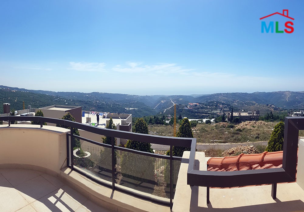 Villa For Sale In Oubaidat With Sea View & Spacious Garden