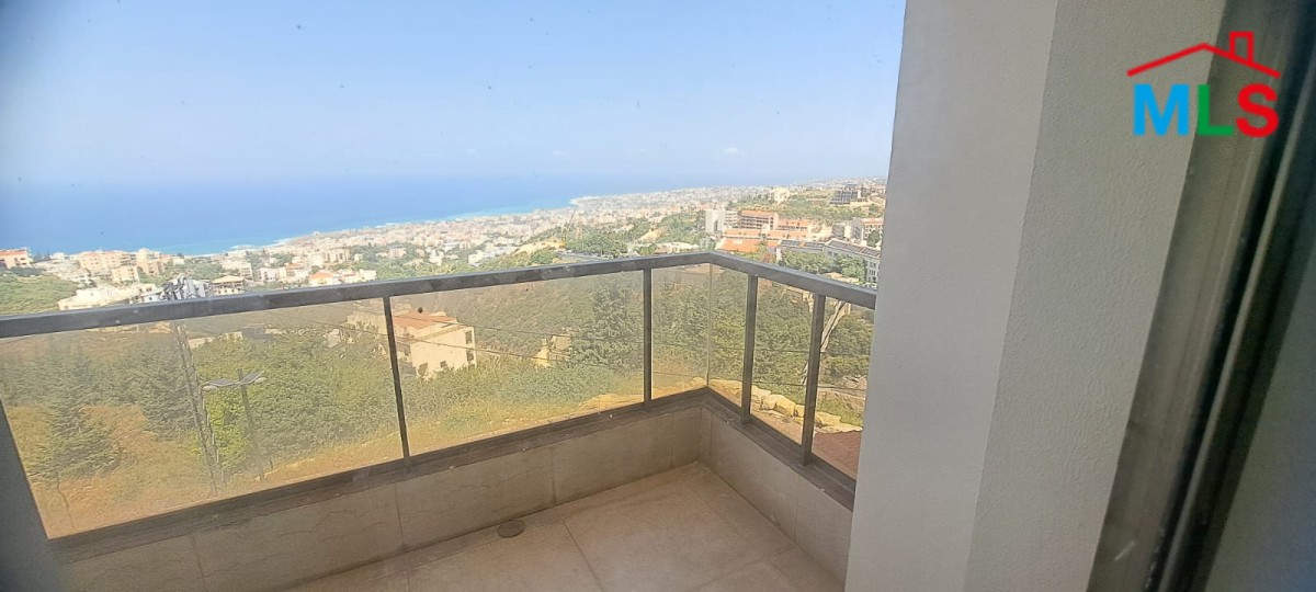 Apartment For Sale In Blat (5 min Away From LAU) With a Panoramic SeaView