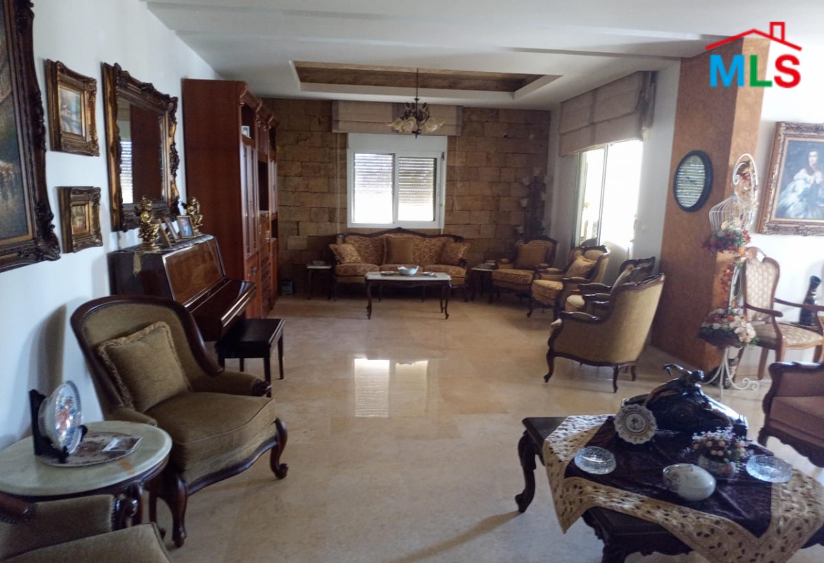 Spacious Furnished Apartment For Sale in Jbeil