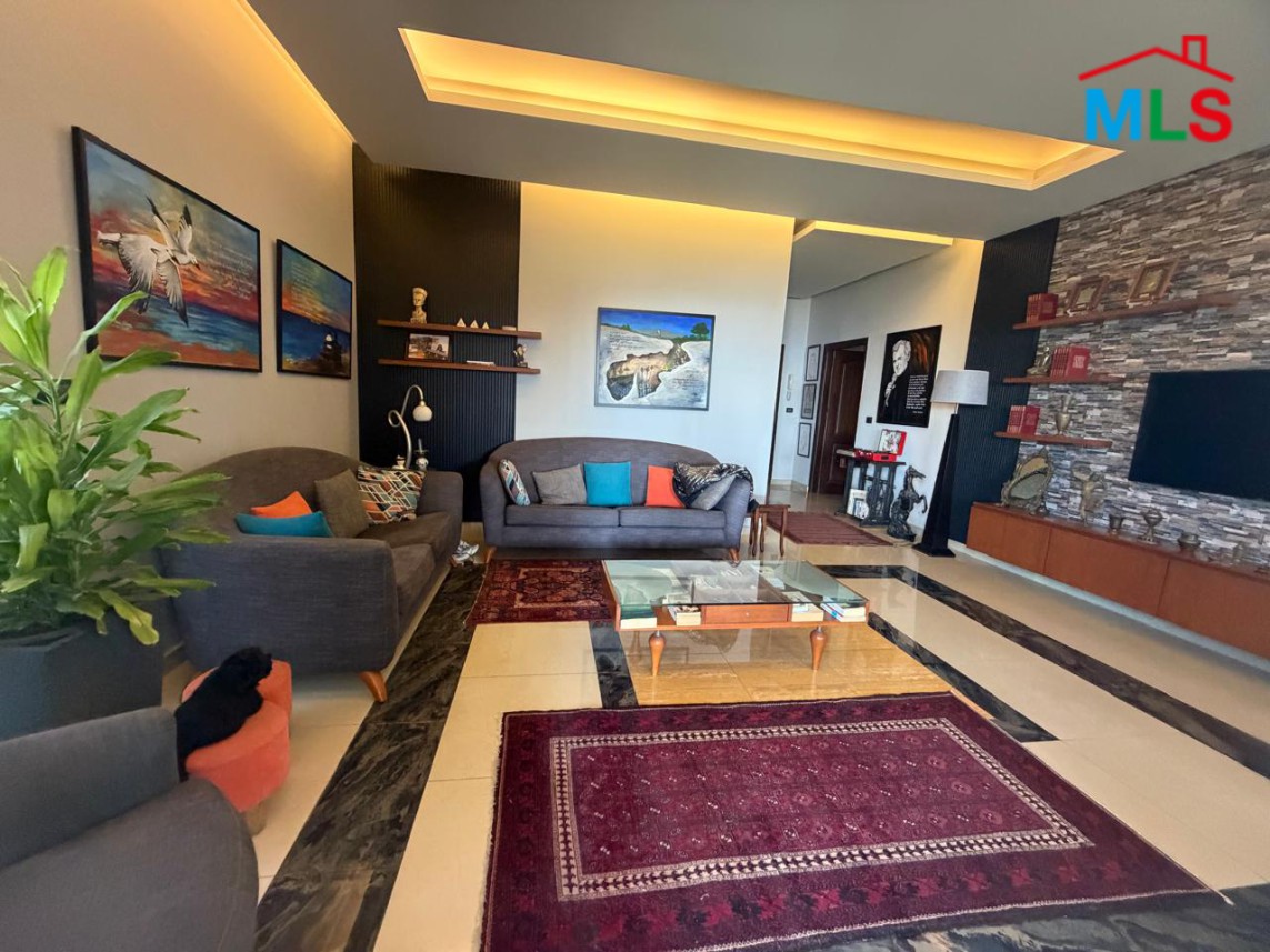 Charming Apartment With Garden & Sea View For Sale In Batroun