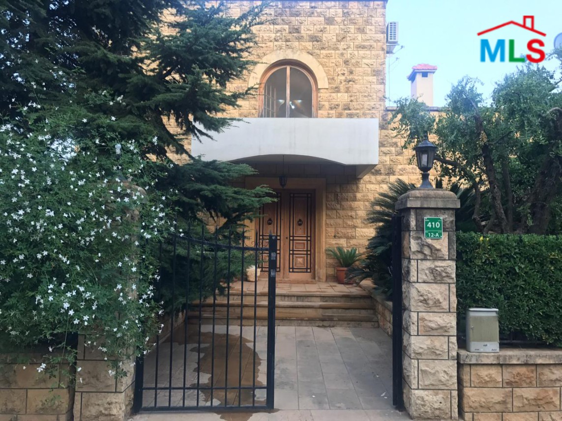 Spacious & Elegant Villa for Sale in Luxurious Street in Baabdat Metn