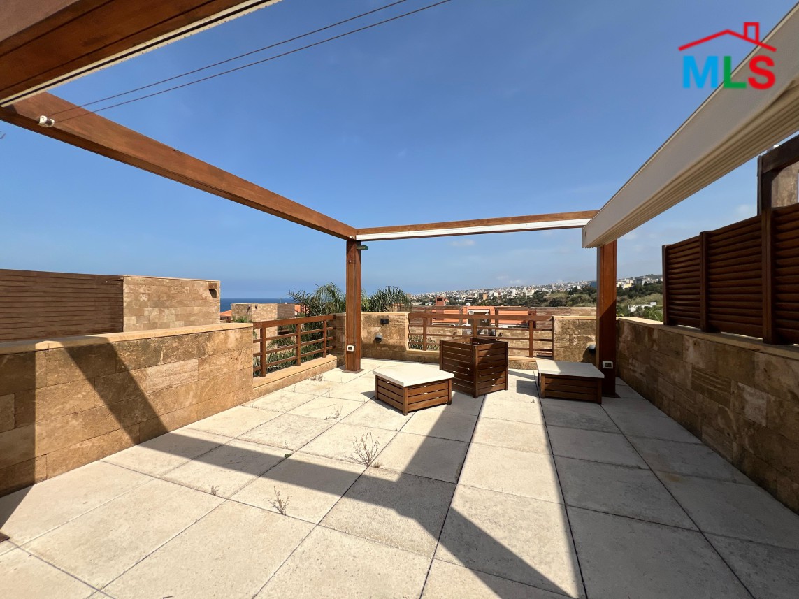 Exclusive: Fully-Decorated Apartment with Roof/Terrace For Sale in Byblos Sud