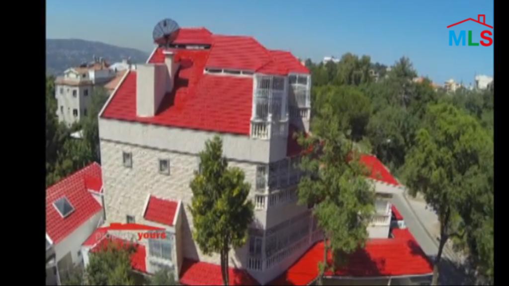 Unique Villa For Sale in Ajaltoun with Panoramic Seaview