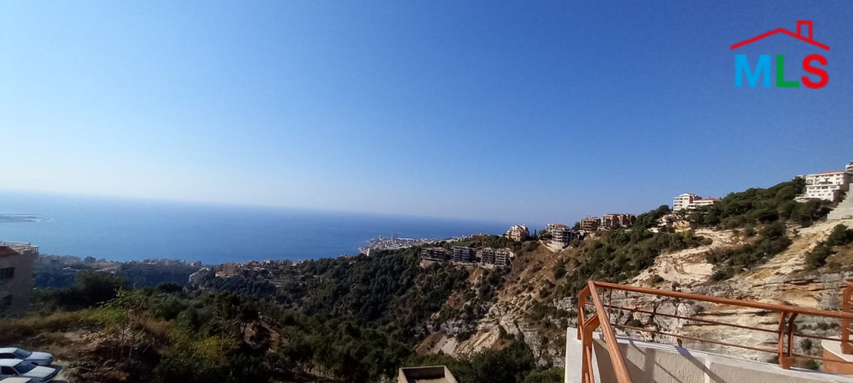 Brand New Duplex for Sale in Chnaniir with Terrace and Panoramic Sea Vview