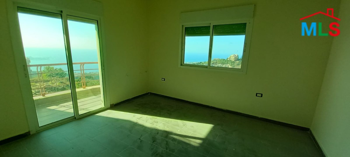 Brand New Duplex for Sale in Chnaniir with Terrace and Panoramic Sea Vview