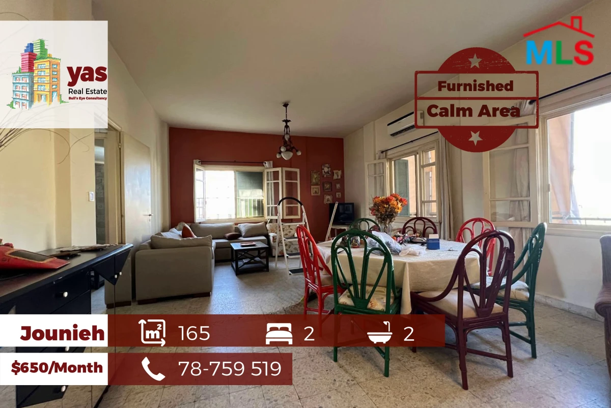 Jounieh 165m2 | Rent | Furnished | Vintage | Catch | EH