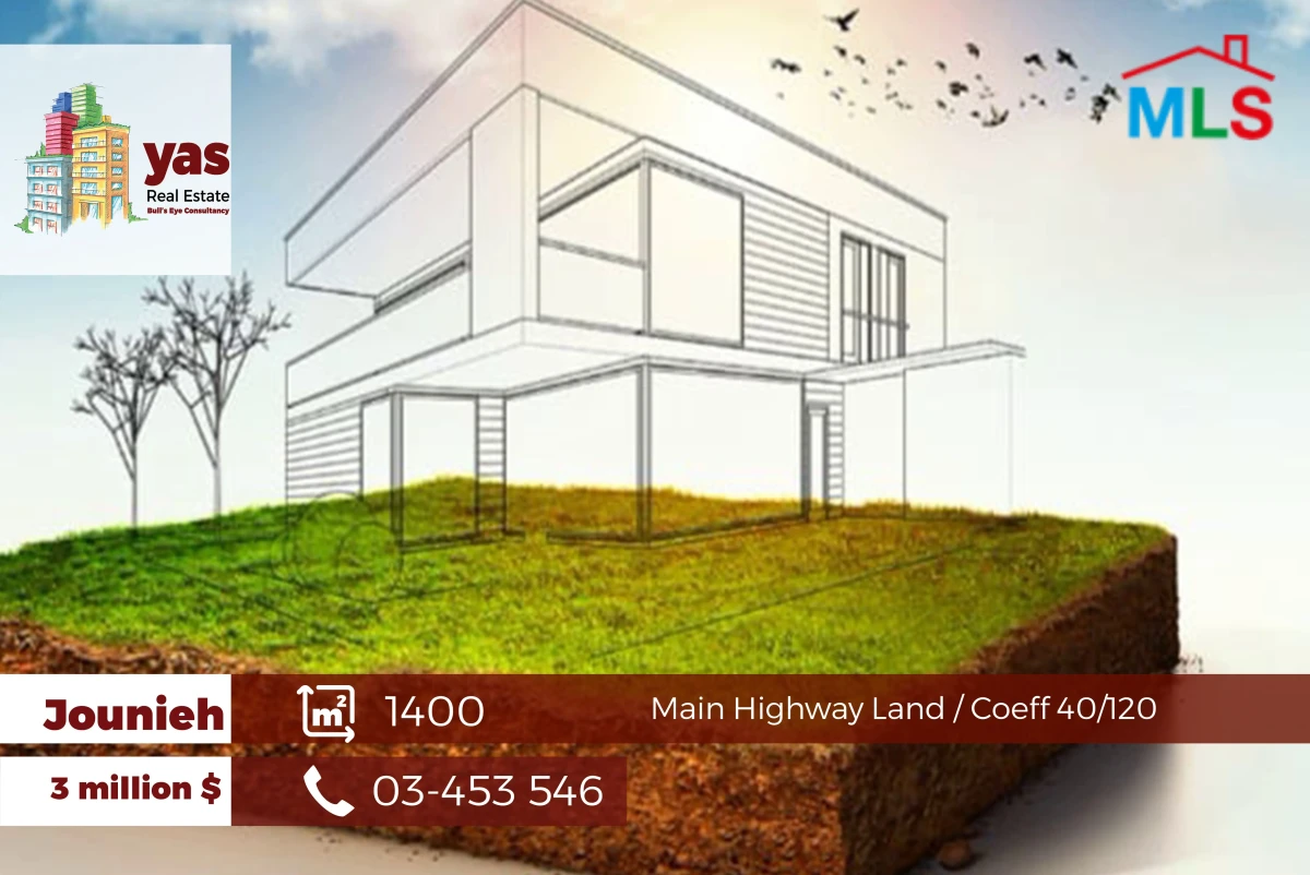 Jounieh 1400m2 | Shop/Office | Rent | Accessible | Two Floors | EH