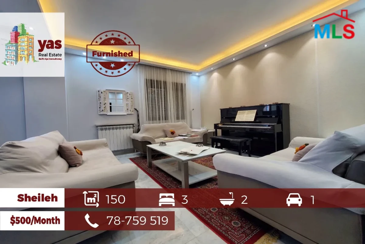 Sheileh 150m2 | Excellent Condition | Rent | Furnished | View | TO/KS