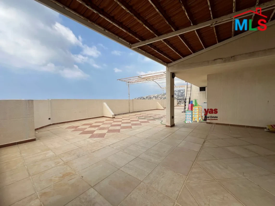 Sahel alma 230m2 + 140m2 terrace elie houkayem furnished rent 1350$