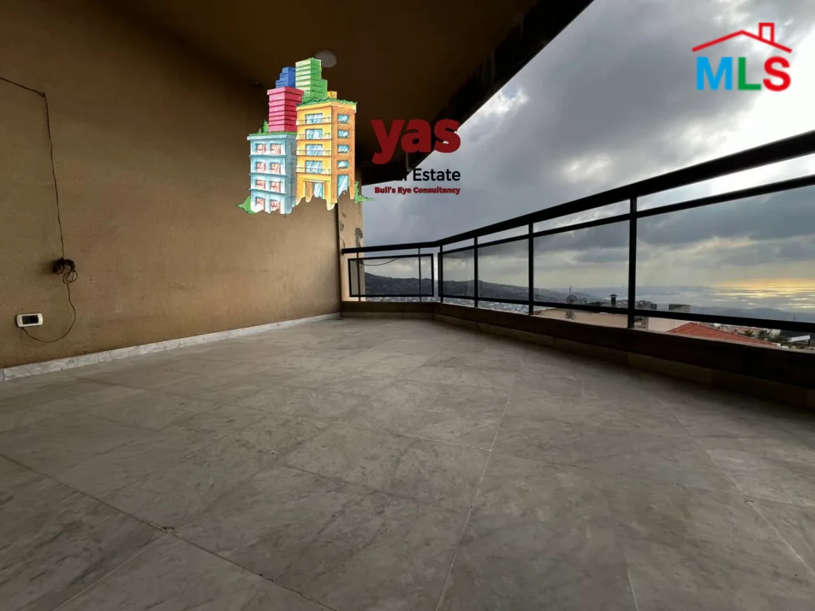 Ballouneh 185m2 | 80m2 Terrace | Partly Furnished | View | KG/TYT